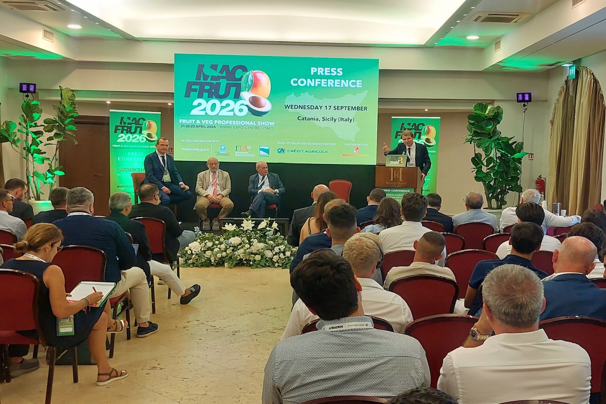 Presentazione di Macfrut 2026 a Catania