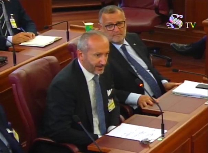 Alessandro Malavolti di FederUnacoma e Gianni Della Bernardina di Cai in Senato