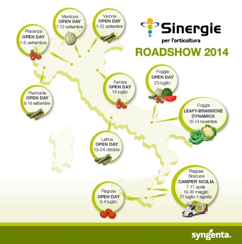 Syngenta, Sinergie RoadShow 2014