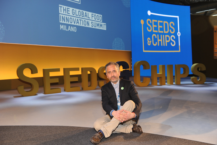 Il fondatore di Seeds&Chips, Marco Gualtieri