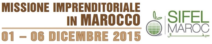 La missione in Marocco si terrà dal 1 al 6 dicembre