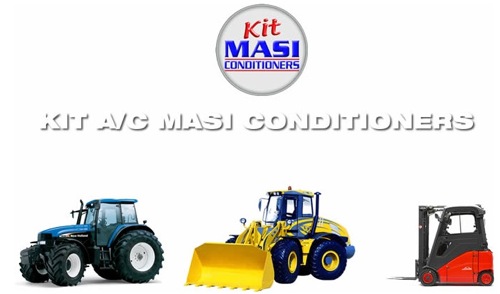 Masi Conditioners: kit A/C completi per trattori,<br />macchine movimento terra e carrelli elevatori