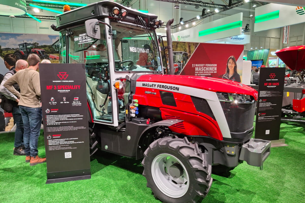 Massey Ferguson introduce la trasmissione CVT Dyna-VT sui trattori specializzati MF 3