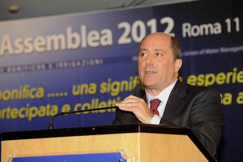 Massimo Gargano, presidente dell'Anbi