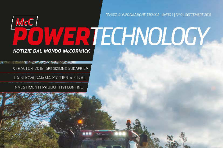 La copertina del nuovo McC Power Technology