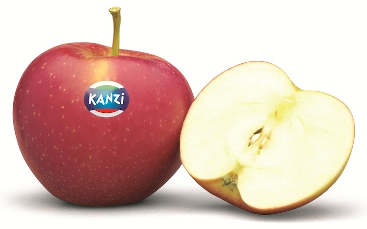 Kanzi® è coltivata in Alto Adige e commercializzata dai consorzi Vog e Vip