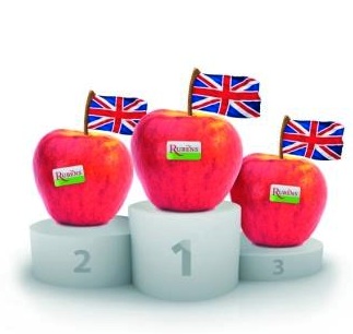 Rubens è stata giudicata la mela più gustosa del Regno Unito