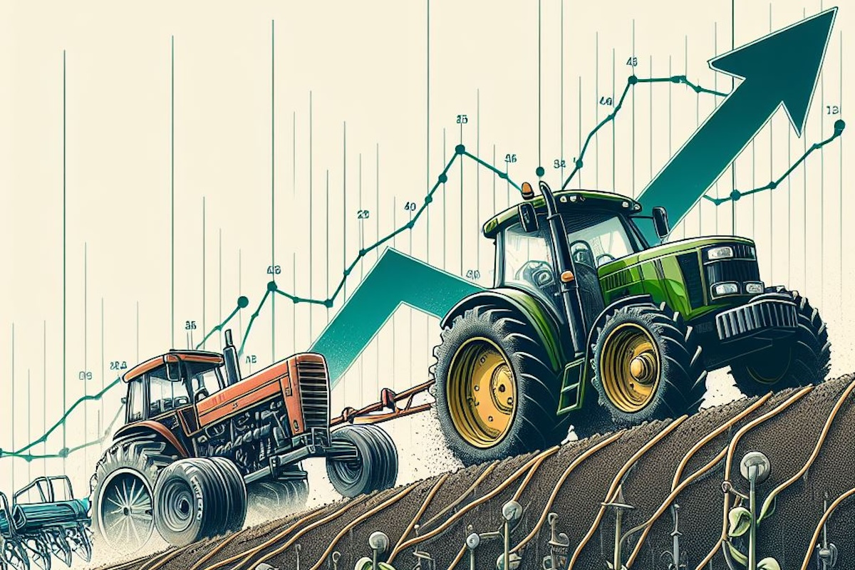 Macchine agricole, buono il trend di vendita ma il 2023 rallenta il mercato mondiale