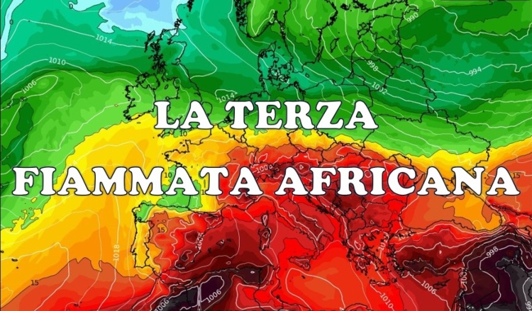 La terza ondata di caldo africano è alle porte