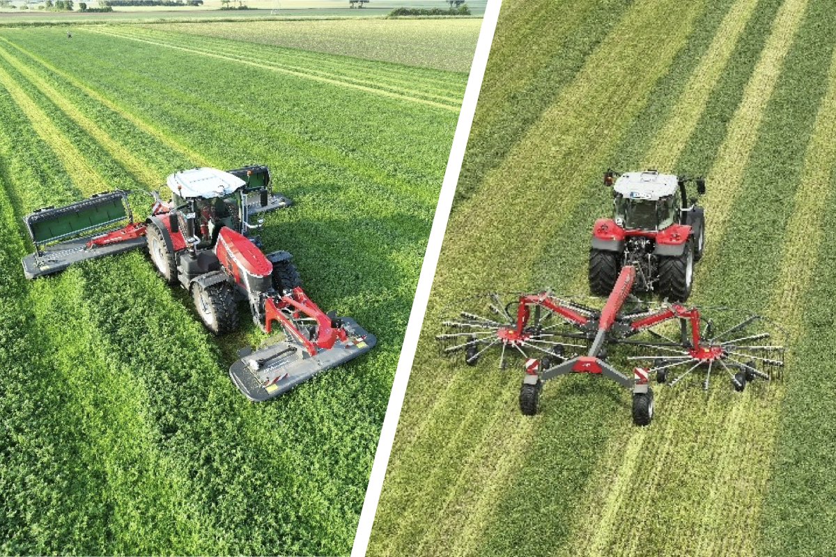 Le nuove attrezzature Massey Ferguson sono ideali per le grandi aziende agricole
