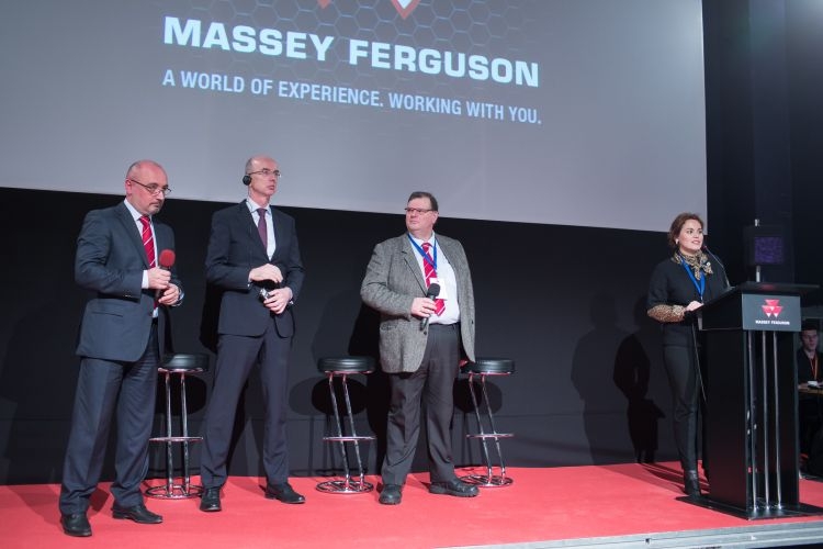 Evento di lancio del brand Massey Ferguson in Russia