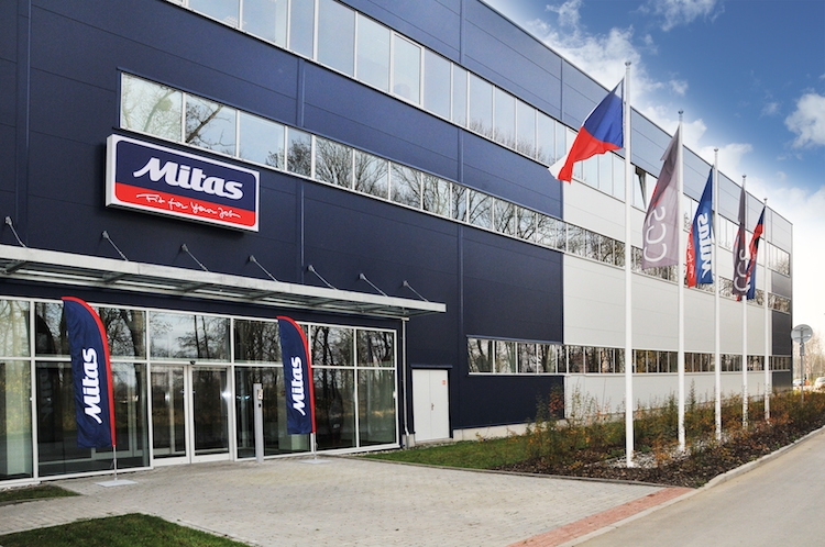 La sede Mitas a Otrokovice (Repubblica Ceca), principale sito produttivo 