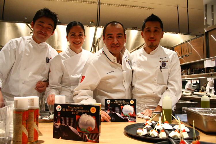 Il 'mozzarella sushi' conquista il Giappone
