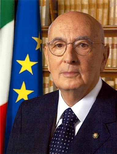 Giorgio Napolitano - Presidente della Repubblica italiana
