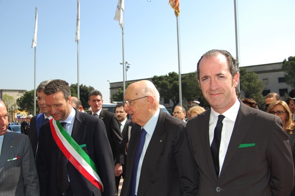 Il presidente Napolitano al Vinitaly