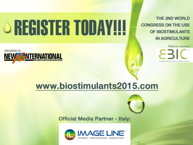 Firenze, 16 -19 novembre 2015, secondo congresso mondiale sui biostimolanti in agricoltura