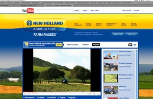 Il canale di New Holland su YouTube