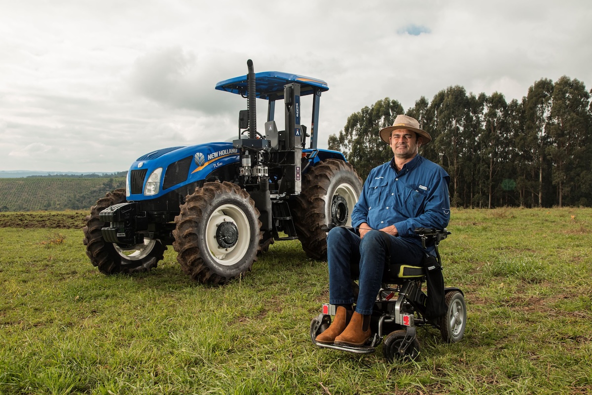 Il TL5 Acessível: trattore innovativo di New Holland per agricoltori con disabilità