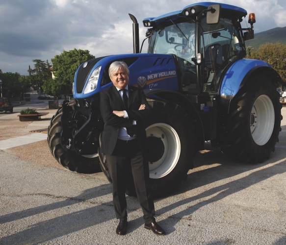 Trevi, Carlo Lambro, membro del group executive council di CNH Industrial e brand president di New Holland Agriculture