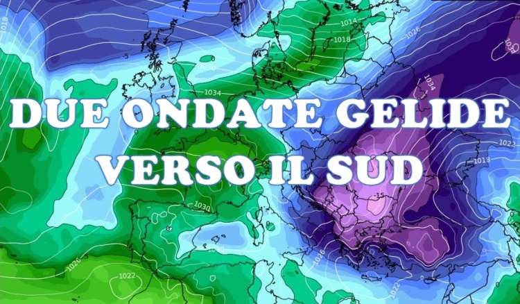 Rasoiata fredda verso l'Italia: due fasi nei prossimi sette giorni