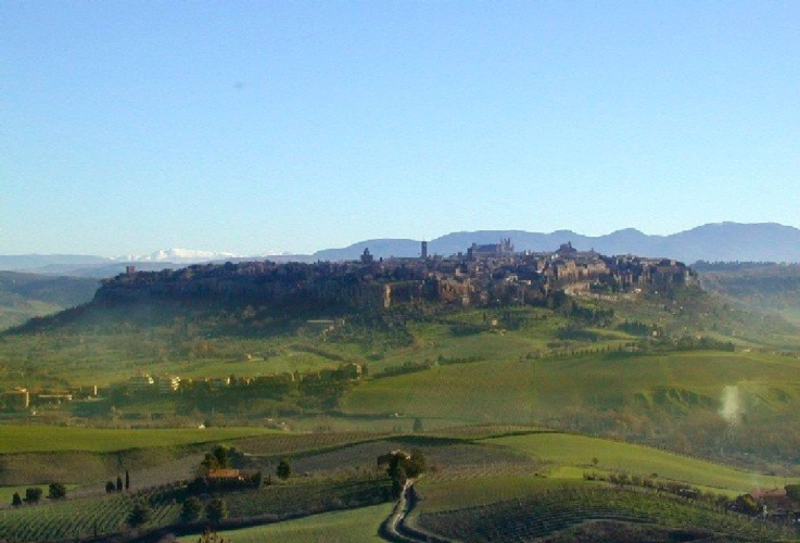Umbria, il paesaggio rurale intorno a Orvieto