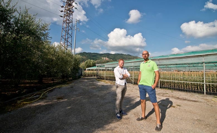 Nella foto, a destra Pietro Barachini e a sinistra Dario Gronchi