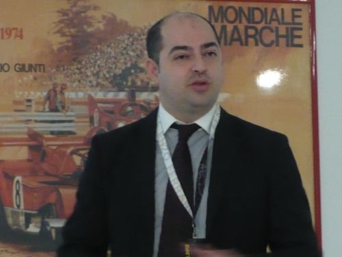 Marco Mazzaferri, Business Director Cnh alla conferenza del 18 dicembre a Modena