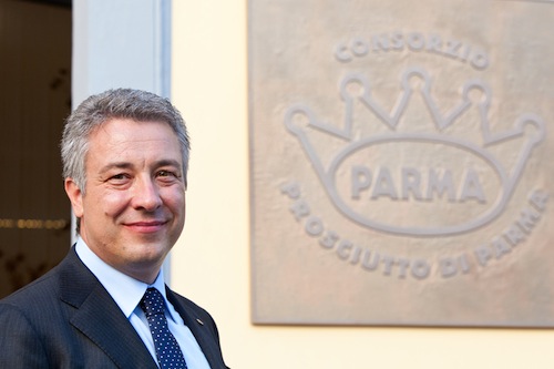 Paolo Tanara, riconfermato oggi 12 giugno 2012 alla presidenza del Consorzio del Prosciutto di Parma