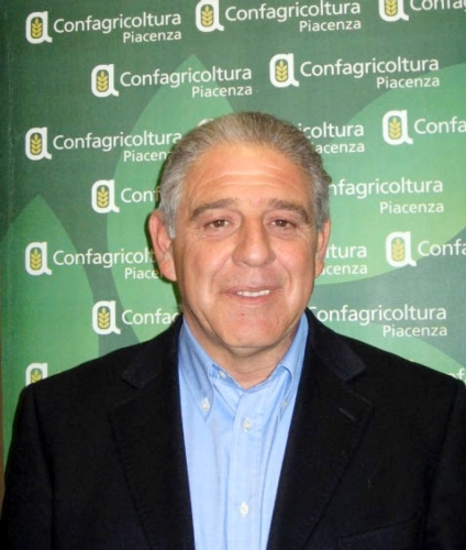 Ercole Parizzi, presidente della Sezione di prodotto colture industriali di Confagricoltura Piacenza