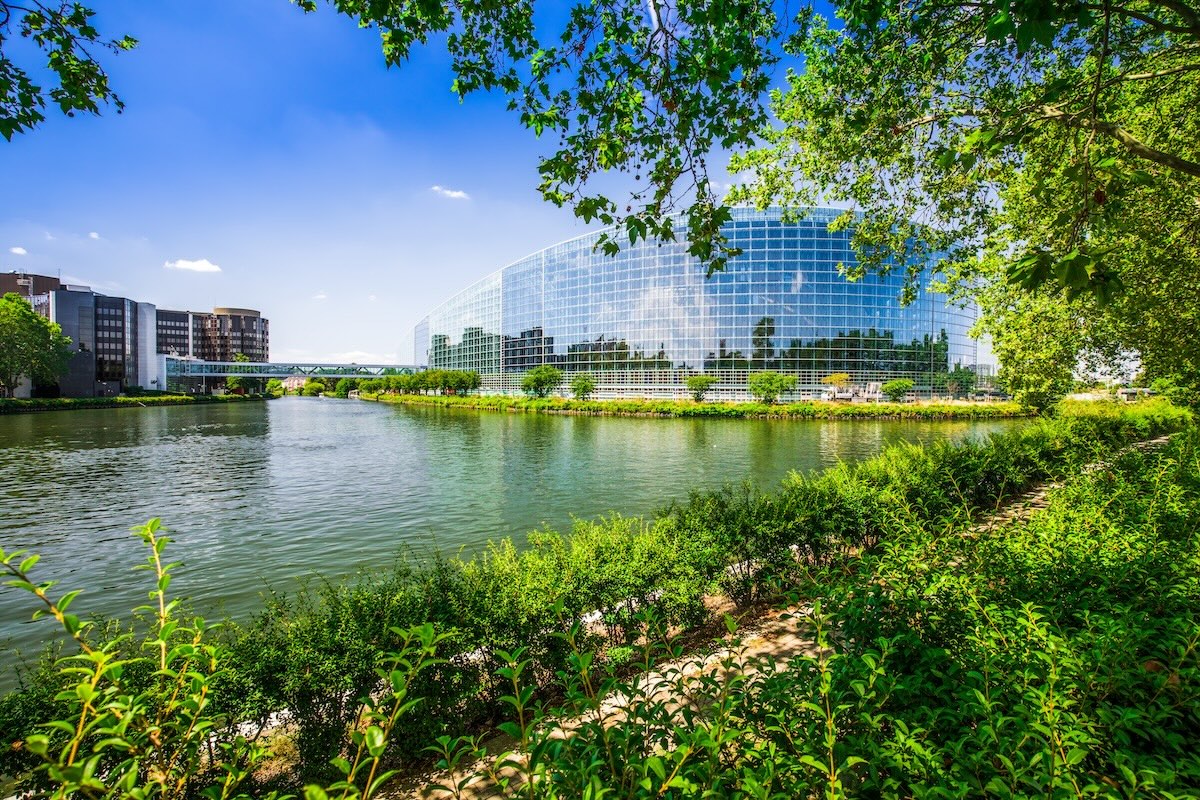 Il Parlamento Europeo a Strasburgo
