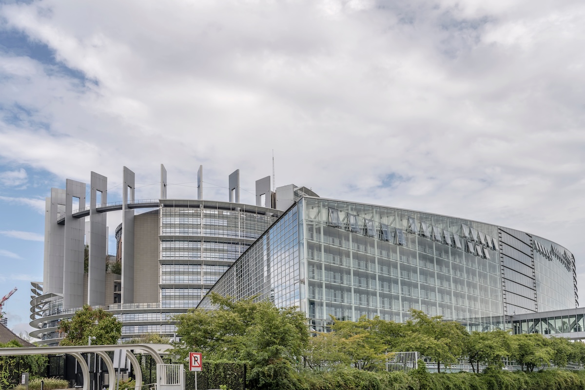Il Parlamento Europeo a Strasburgo, Francia