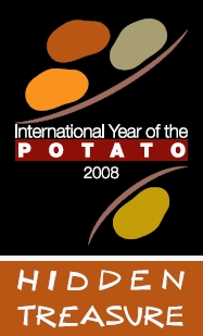 Il logo dell'anno internazionale della patata 2008