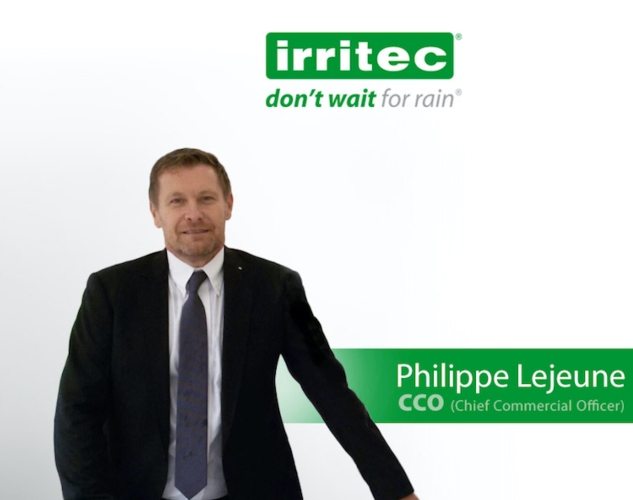 Philippe Lejeune chief commercial officer Irrritec