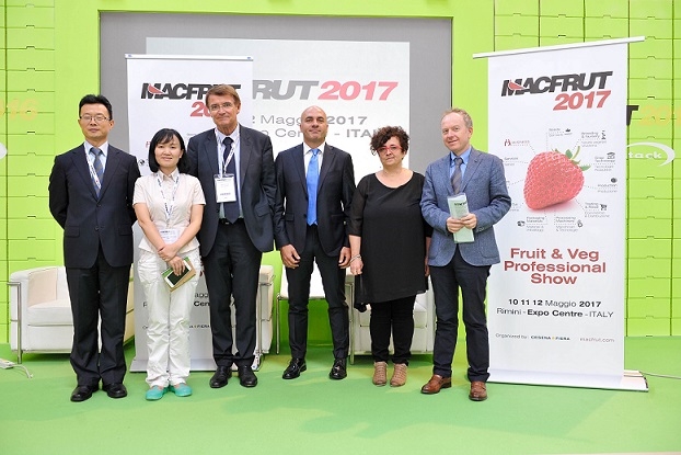 La presentazione del Macfrut 2017 alla scorsa edizione a Rimini