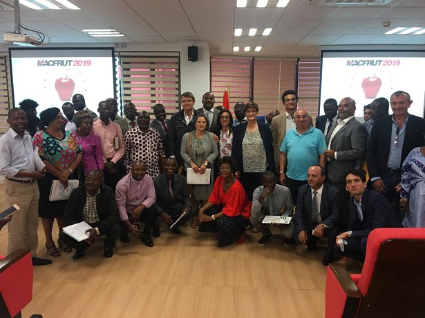 La presentazione del Macfrut 2019 in Angola