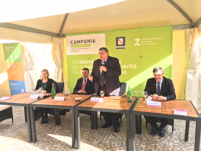Un momento della presentazione del 28 marzo scorso. Da sinistra: Teresa Zannelli, Franco Alfieri, Antonio Limone ed Eugenio Gervasio