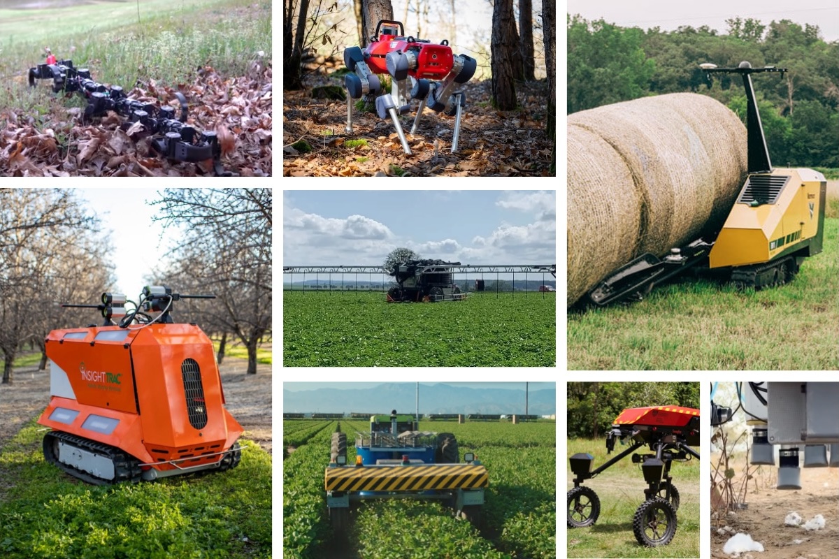 Otto robot futuristici per rivoluzionare l’agricoltura con automazione e AI avanzata