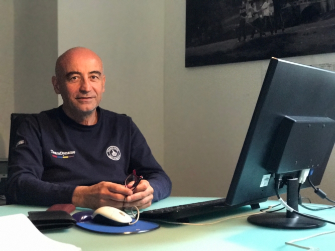 Roberto Orlandini, nuovo presidente di Confagricoltura Pistoia, nel suo ufficio