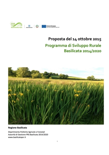 La presentazione del Psr Basilicata 2014 - 2020 sarà l'occasione di incontro per i principali responsabili delle politiche agricole delle regioni in convergenza