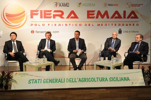Da sinistra: S. Gambuzza, G. Nicosia, G. La Via, P. Russo e F. Antoci