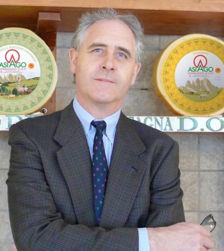 Fiorenzo Rigoni, presidente del Consorzio tutela Formaggio Asiago