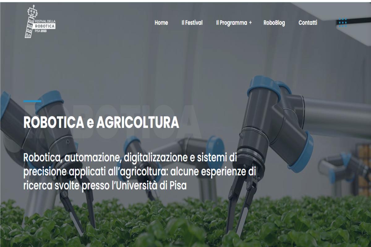 Evento sulla robotica applicata all'agricoltura