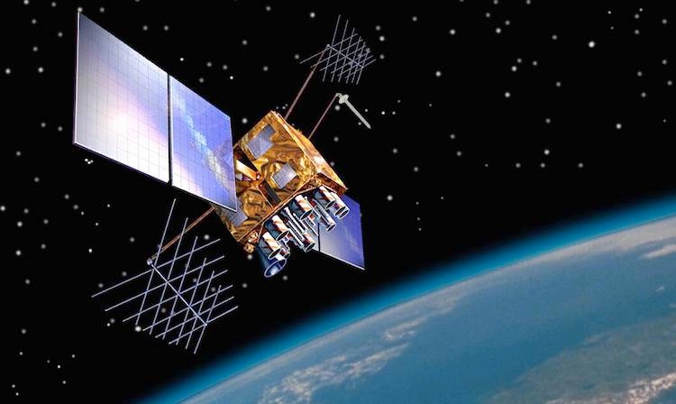L’apparecchio Modis, in orbita a 700 chilometri dalla terra, riesce a scansionare porzioni di territorio fino a 250 metri