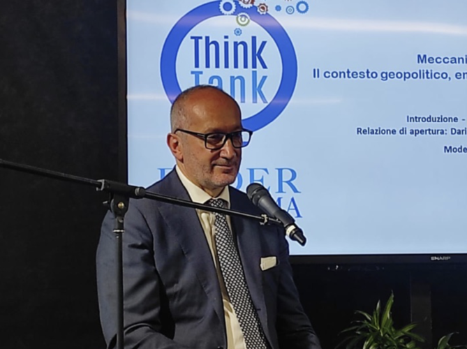 Alessandro Malavolti durante il Think Tank dello scorso 31 marzo a Bologna