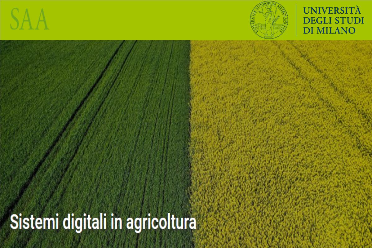 Laurea triennale in agricoltura digitale
