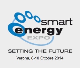Smart Energy Expo si terrà a Veronafiere dall'8 al 10 ottobre 2014