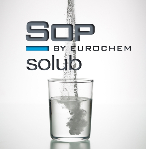 SOP solub, potassio idrosolubile purissimo per la massima qualità delle produzioni