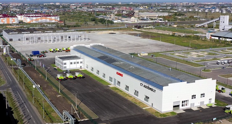 La nuova fabbrica Claas sorge a Petropavlovsk (Kazakistan)