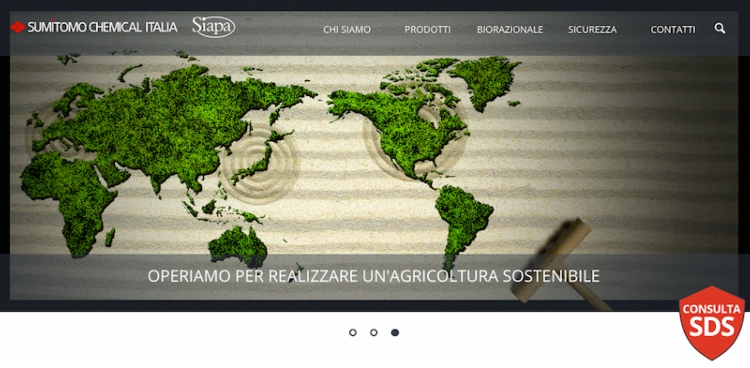 Il nuovo sito di Sumitomo Chemical Italia