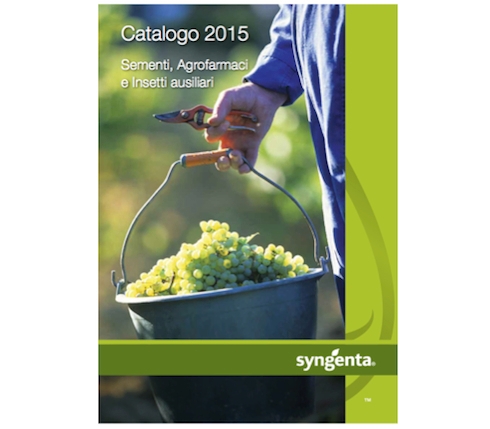 Disponibile il nuovo catalogo 2015 di Syngenta